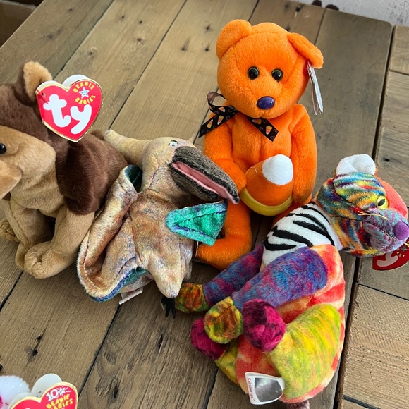 Four new with tags beanie babies - Picture 1 of 1